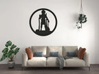 Hanuman Ji LED Wall Decor MDF Wood Backlit Wall Art With LED Light For Living Room - Decor Mantra 