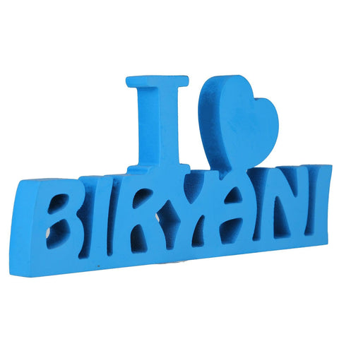 I Love Biryani Aesthetic Table Decor - Decor Mantra 