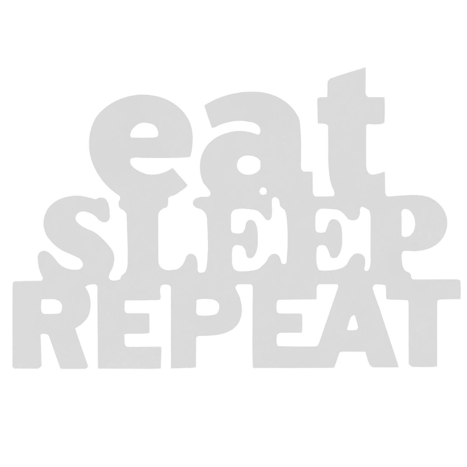 Eat Sleep Repeat Aesthetic Table Decor - Decor Mantra 