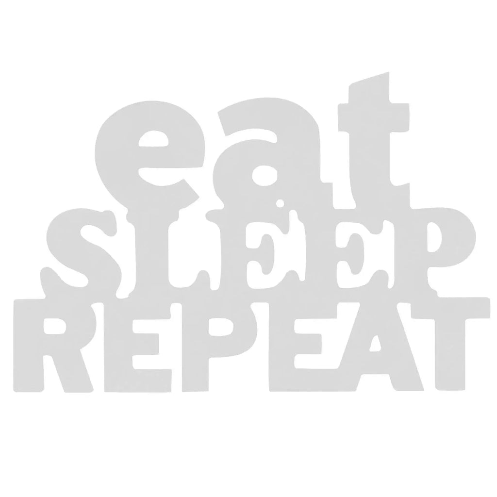 Eat Sleep Repeat Aesthetic Table Decor - Decor Mantra 
