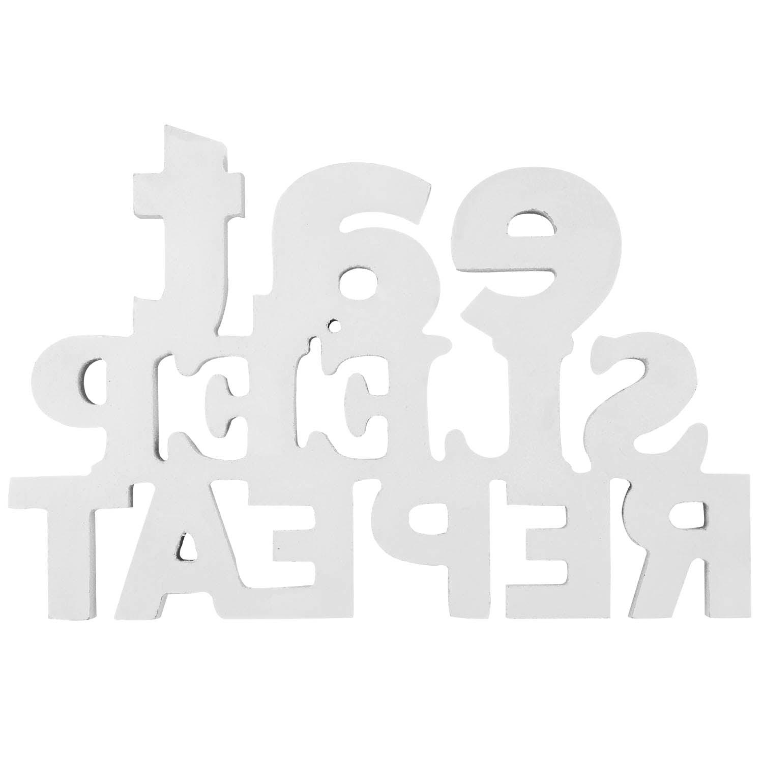 Eat Sleep Repeat Aesthetic Table Decor - Decor Mantra 