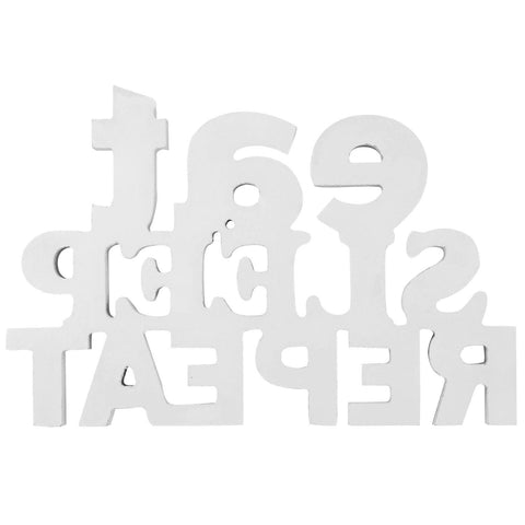 Eat Sleep Repeat Aesthetic Table Decor - Decor Mantra 