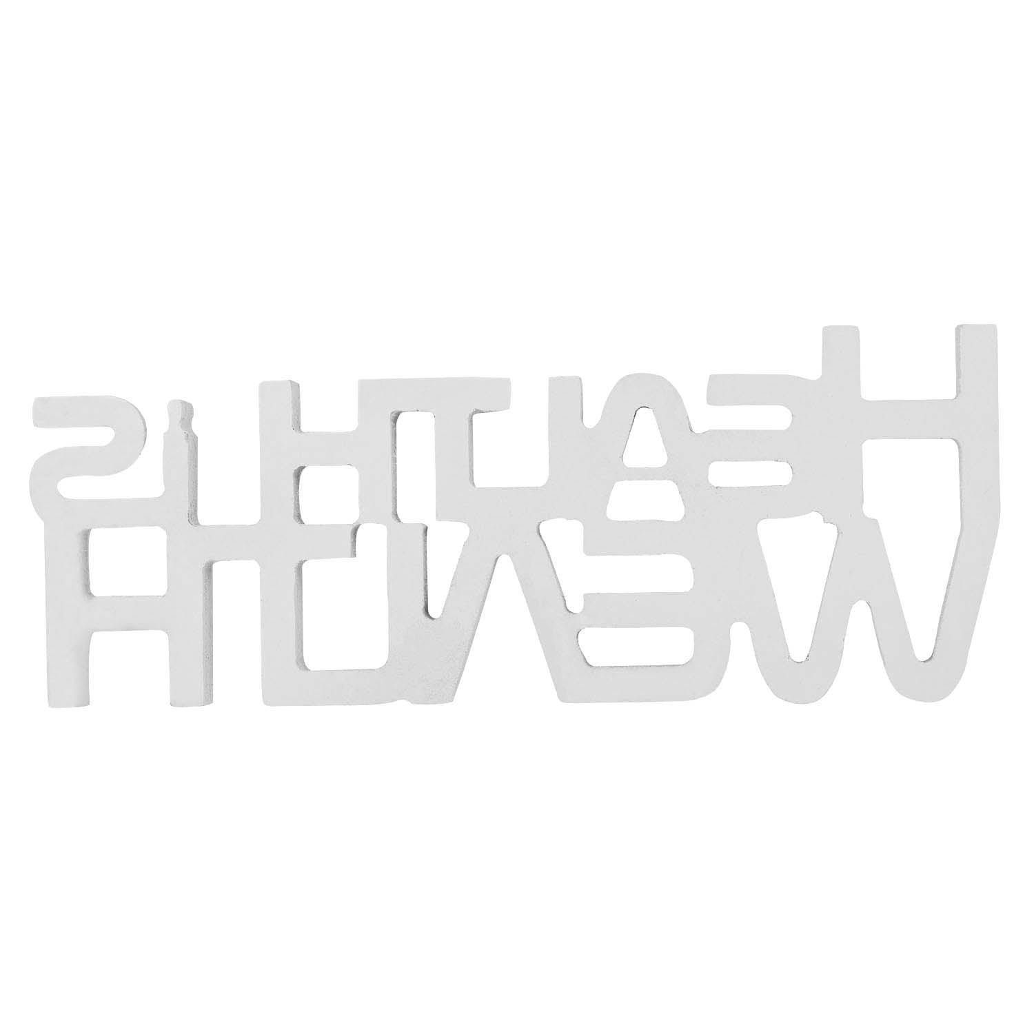 Health Wealth Aesthetic Table Decor - Decor Mantra 