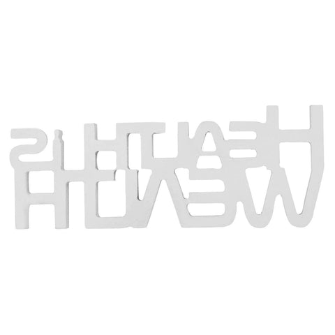 Health Wealth Aesthetic Table Decor - Decor Mantra 