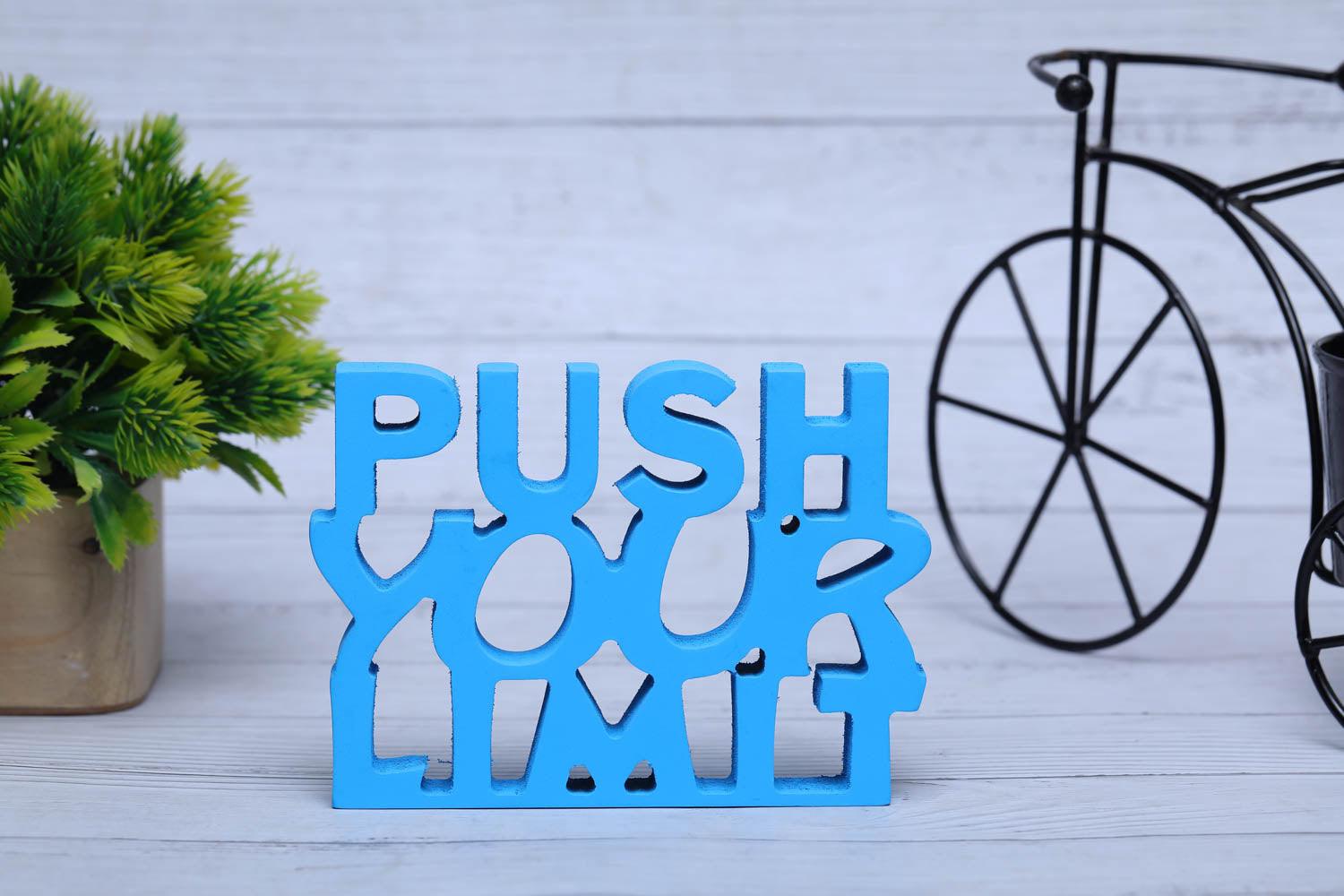 Push Your Limit Aesthetic Table Decor - Decor Mantra 