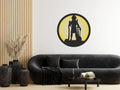 Hanuman Ji LED Wall Decor MDF Wood Backlit Wall Art With LED Light For Living Room - Decor Mantra 