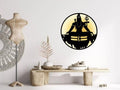 Mahadev Shiv Ji Wall Decor MDF Wood Backlit Wall Art With LED Light For Living Room - Decor Mantra 