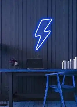 Lightning Neon Sign - Decor Mantra 