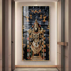 Lord Tirupati Premium Acrylic Vertical Wall Art