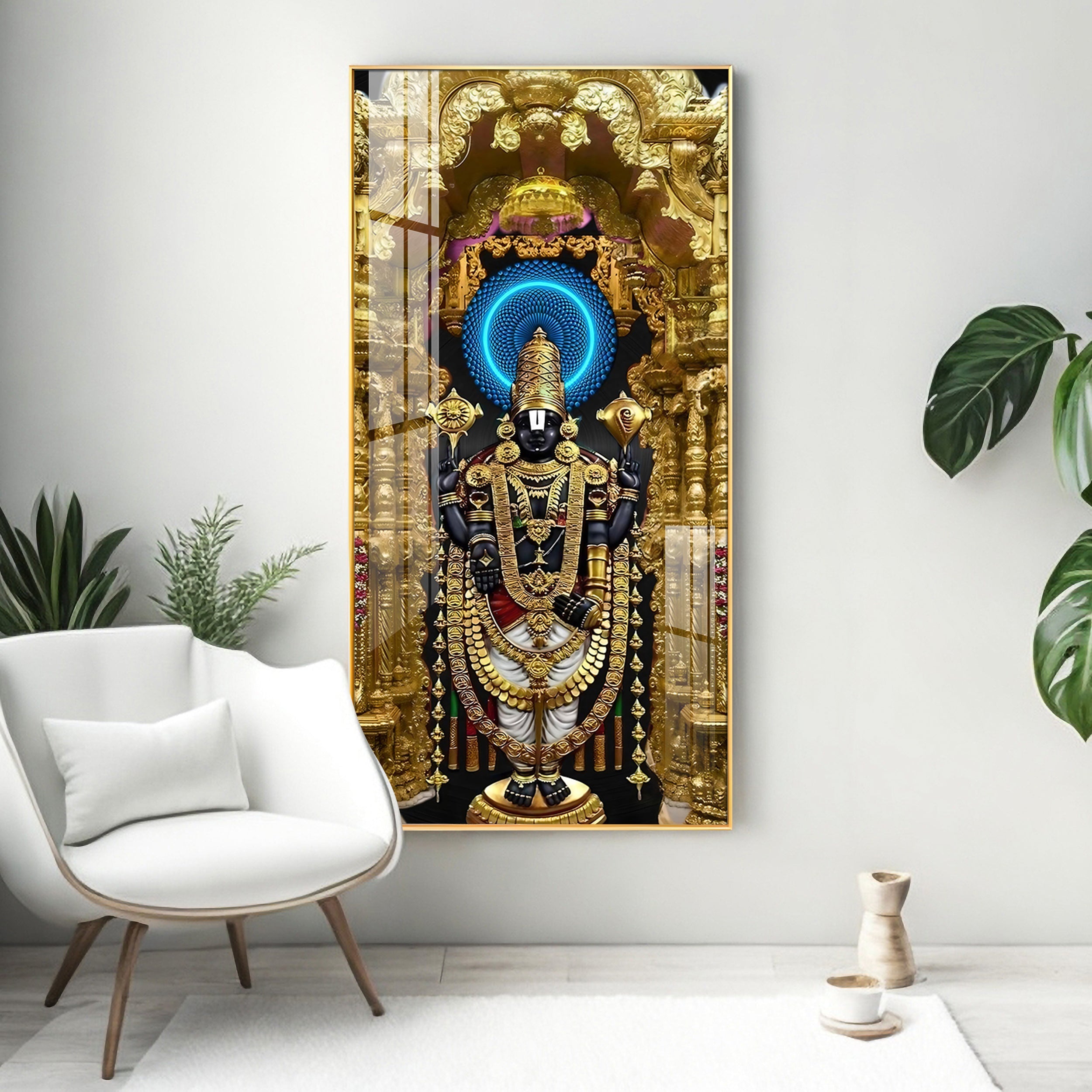 Eternal Spirituality Premium Acrylic Vertical Wall Art