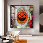 Salasar Balaji Maharaj Premium Acrylic Square Wall Art
