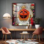Salasar Balaji Maharaj Premium Acrylic Square Wall Art