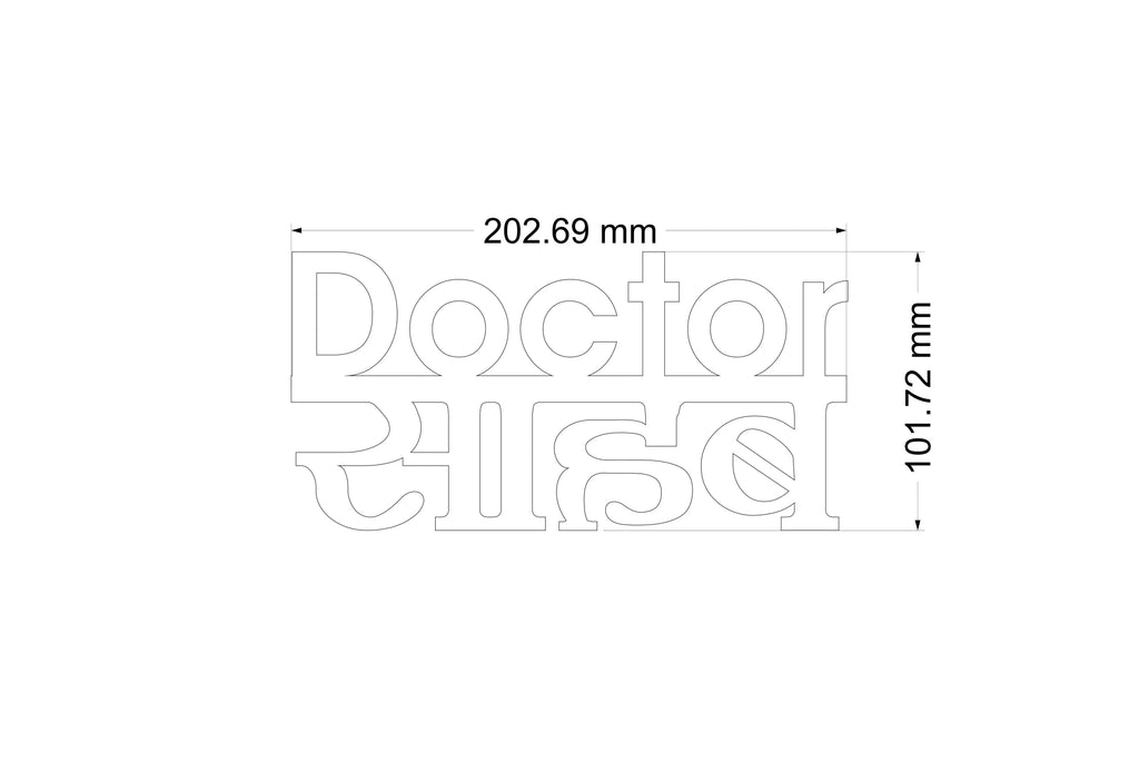 Doctor Sahab Aesthetic Table Decor - Decor Mantra 