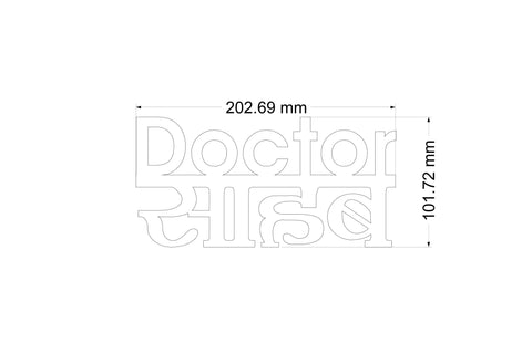 Doctor Sahab Aesthetic Table Decor - Decor Mantra 