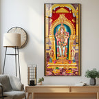 Thiruchendur Murugan Premium Acrylic Vertical Wall Art