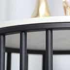 2-Tier Round Shape Modern Designer End Side Table - Decor Mantra 