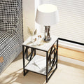2-Tier Square Shape Modern Designer End Side Table - Decor Mantra 