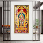 Thiruchendur Murugan Premium Acrylic Vertical Wall Art