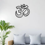 3D Om Metal Wall Art Decor Mantra