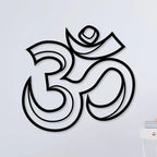 3D Om Metal Wall Art Decor Mantra