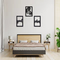 Wood Wall Hanging Good Vibes Only - Decor Mantra 