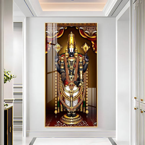 Deity of Happiness Premium Acrylic Vertical Wall Art