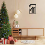 Be Happy Designer Wooden Wall Hanging for Home Decor - Decor Mantra 