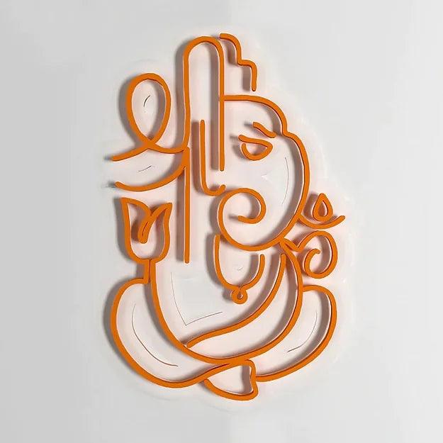 Shree Ganesha Neon Sign - Decor Mantra 