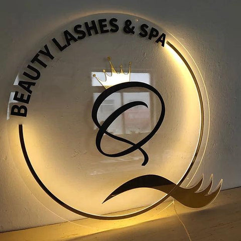 Designer Light Name Plate - Decor Mantra 