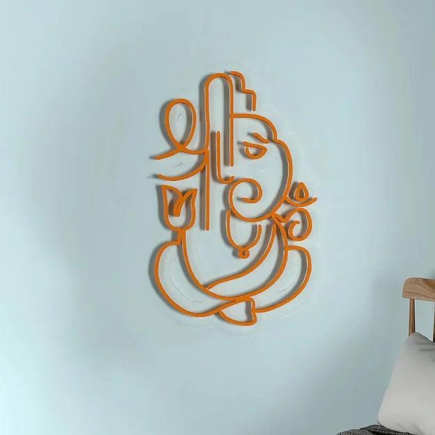 Shree Ganesha Neon Sign - Decor Mantra 