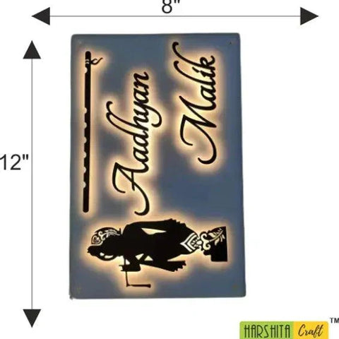 Light Name Plate - Decor Mantra 