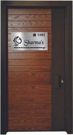 Steel Name Plate - Decor Mantra 