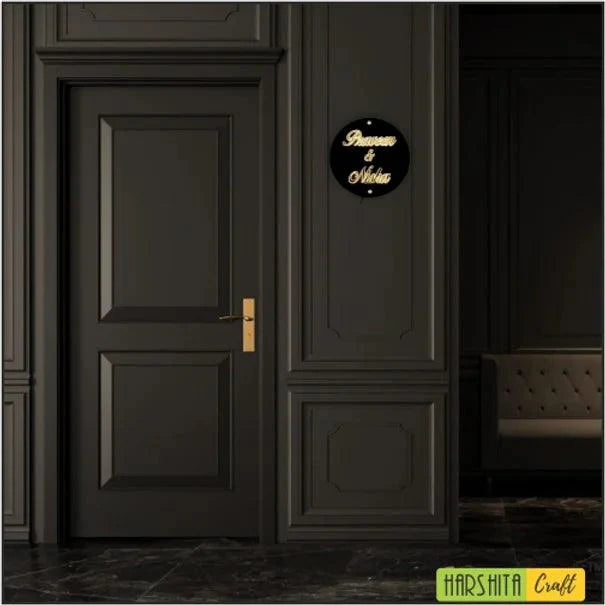 Light Name Plate - Decor Mantra 