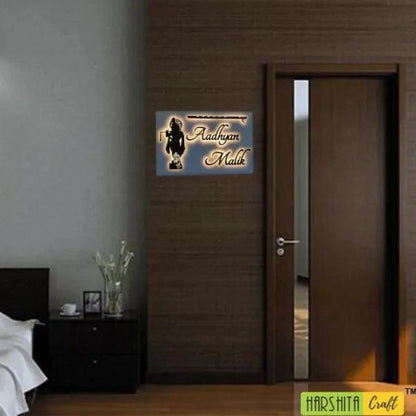 Light Name Plate - Decor Mantra 
