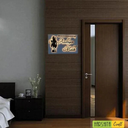 Light Name Plate - Decor Mantra 