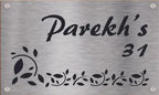 Steel Name Plate - Decor Mantra 