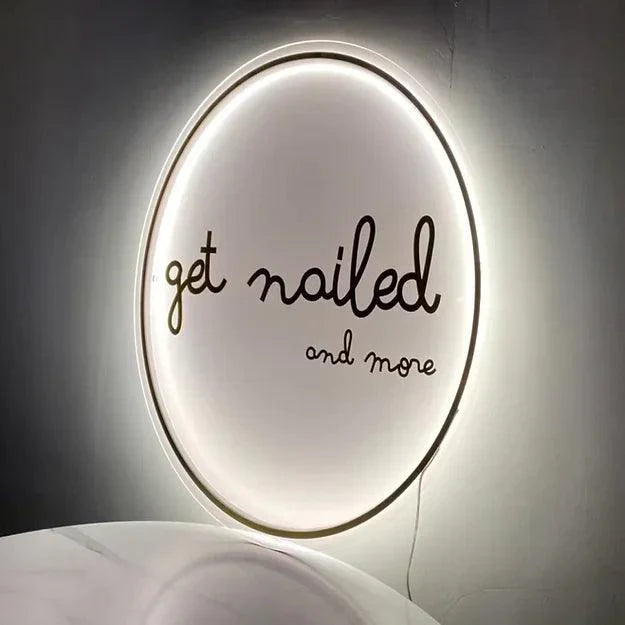 Designer Light Name Plate - Decor Mantra 