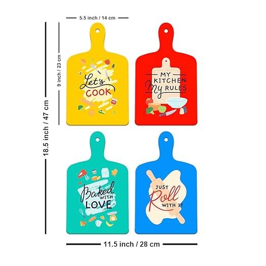 Designer Wooden Wall Hanging | Decoration Items for Home | Gifts | Hanger Living Room Artworks Hangings Ornaments Modern Decor (WH5607N Multi 17) - Decor Mantra 