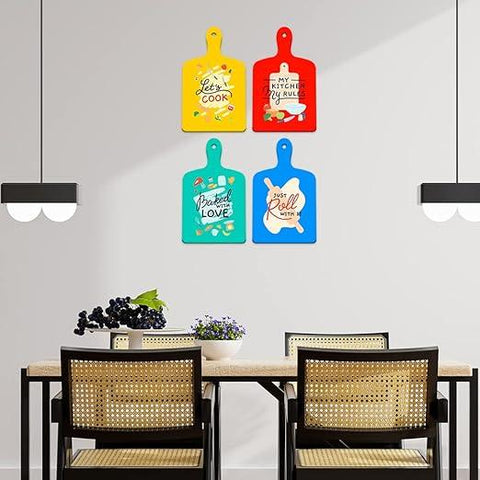 Designer Wooden Wall Hanging | Decoration Items for Home | Gifts | Hanger Living Room Artworks Hangings Ornaments Modern Decor (WH5607N Multi 17) - Decor Mantra 