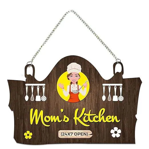 Kitchen Hanging For Home Decor | Gifts | Wall Art For Living Room | Decoration Hanging Items | Kitchen Decor | Quotes Items | Modern Artworks (Wh_3716N) (Multi 16) - Decor Mantra 