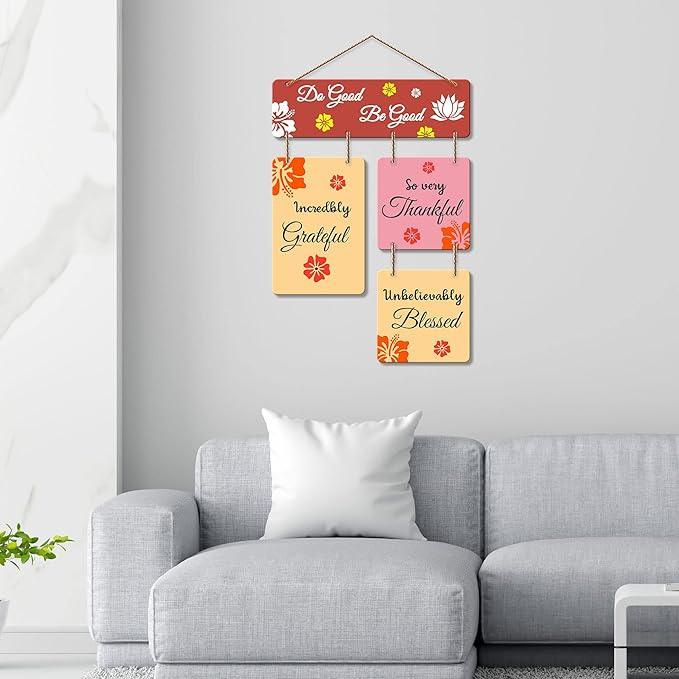 Do Good Be Quotes Decorative Wood Wall Hanger For Livingroom, Bedroom | Home Decor | Office | Gift Item | Artworks Decoration | Modern Wooden Designer (WH_6511N) - Decor Mantra 