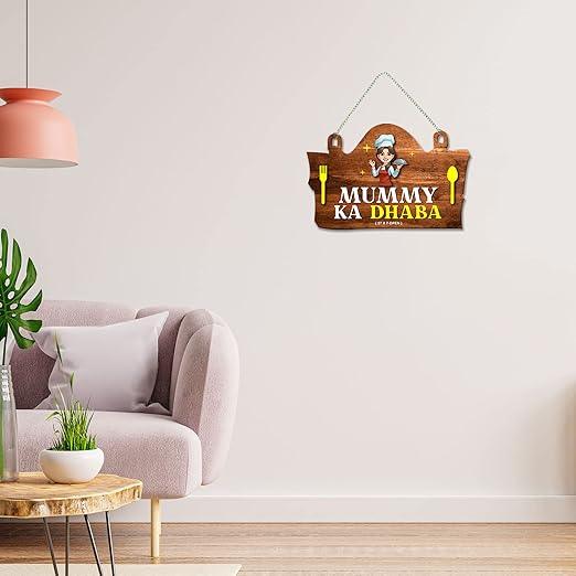 Kitchen Wall Hanging for Home Decor | Gifts | Art Livingroom | Decoration Wooden Items | Wood Design Quotes | Decorative Artworks (WH_3701NNV) - Decor Mantra 
