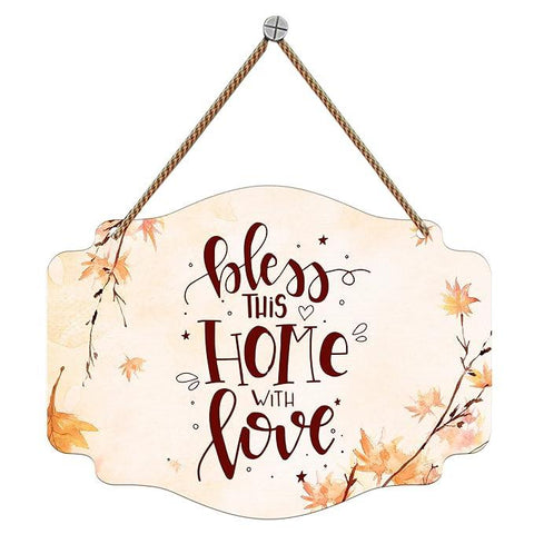Home Quote Wooden Wall Hanger for Home Decor | Office | Gift | Bedroom | Living Room | Wall Accents | Wall Art | Wall Hangings Home Decoration | Art Items (WH_3607N) - Decor Mantra 