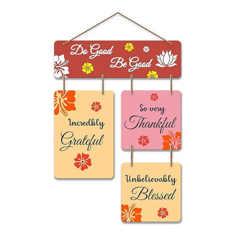 Do Good Be Quotes Decorative Wood Wall Hanger For Livingroom, Bedroom | Home Decor | Office | Gift Item | Artworks Decoration | Modern Wooden Designer (WH_6511N) - Decor Mantra 