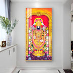 Lord Murugan Premium Acrylic Vertical Wall Art
