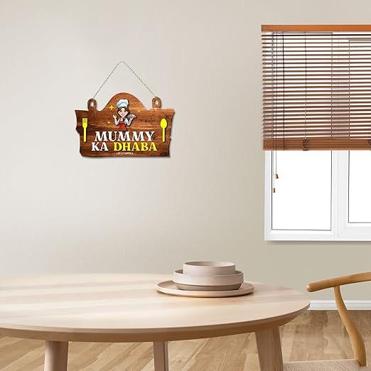 Kitchen Wall Hanging for Home Decor | Gifts | Art Livingroom | Decoration Wooden Items | Wood Design Quotes | Decorative Artworks (WH_3701NNV) - Decor Mantra 