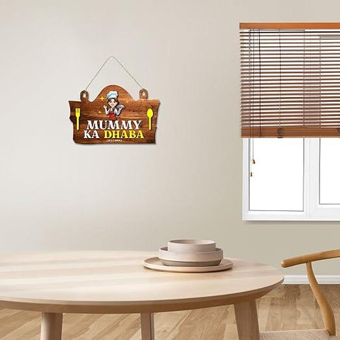 Kitchen Wall Hanging for Home Decor | Gifts | Art Livingroom | Decoration Wooden Items | Wood Design Quotes | Decorative Artworks (WH_3701NNV) - Decor Mantra 