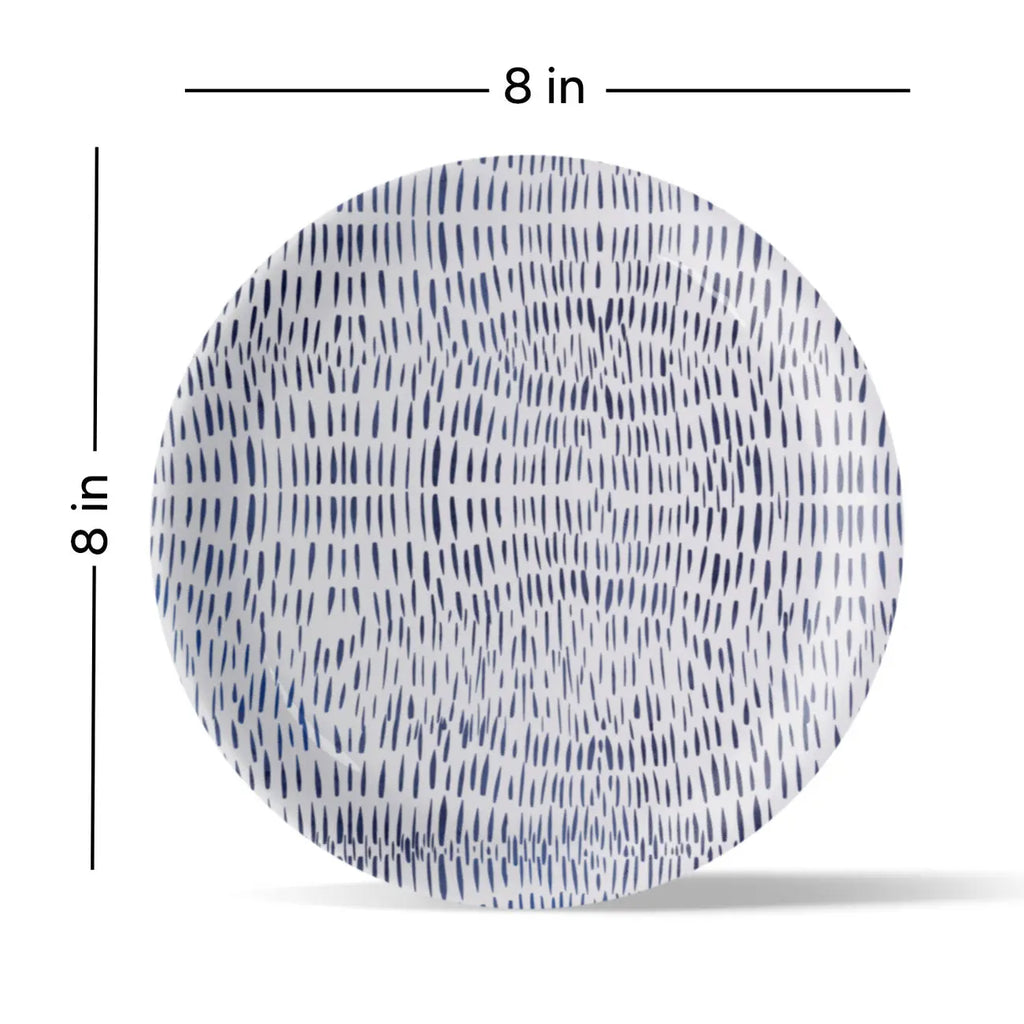Nautical Nightfall Wall Plates Set of 3 - Harshita Craft
