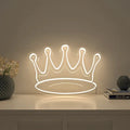 Queen Crown Design Warm LED Neon Light DECORMANTRA