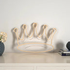 Queen Crown Design Warm LED Neon Light DECORMANTRA